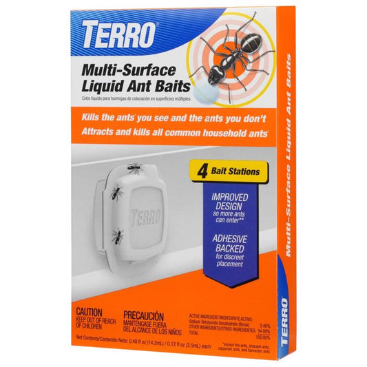  TERRO Ant Bait Station 4 Pk