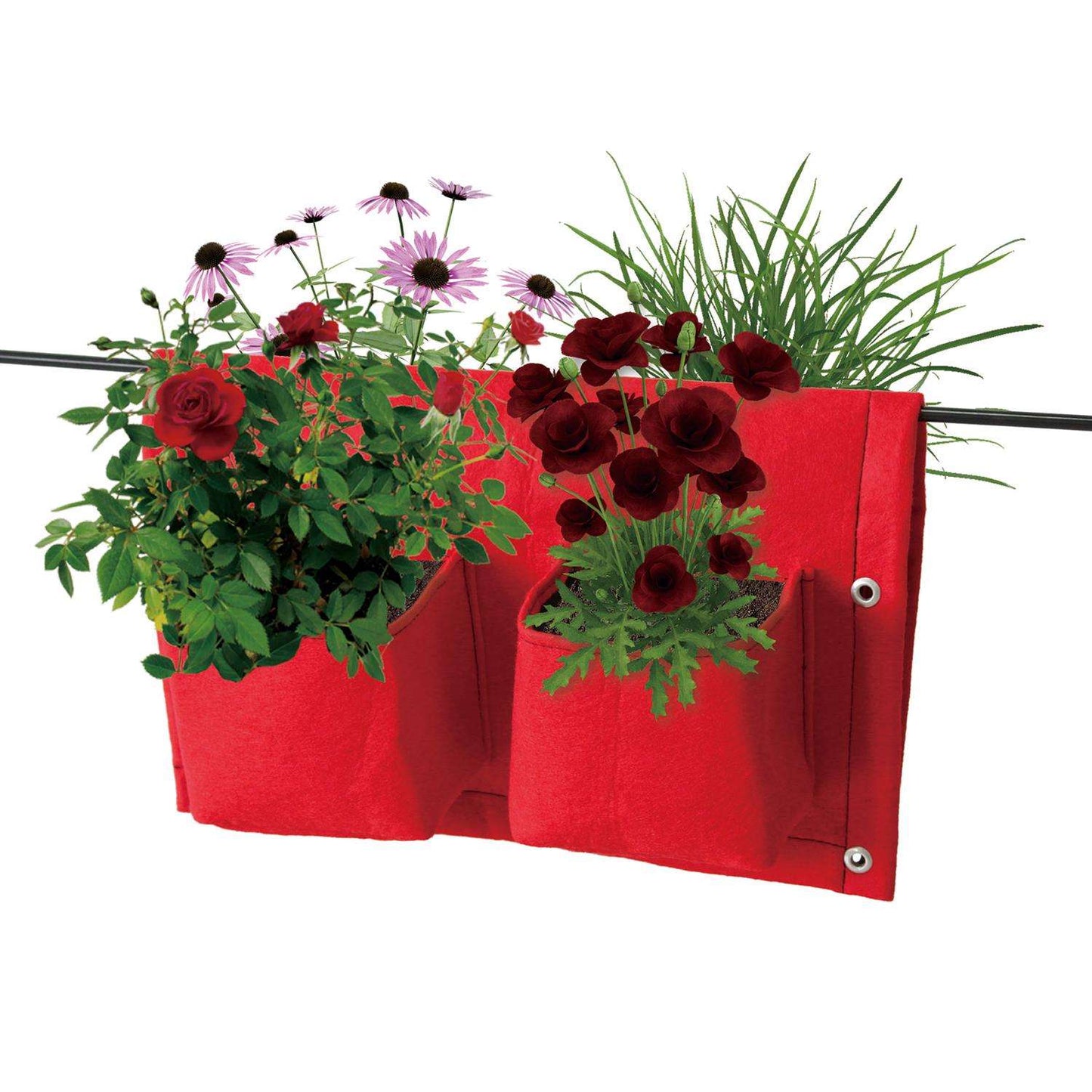  VegTrug Red Fabric 3.9 In. H Plant Hanger 1 Pk