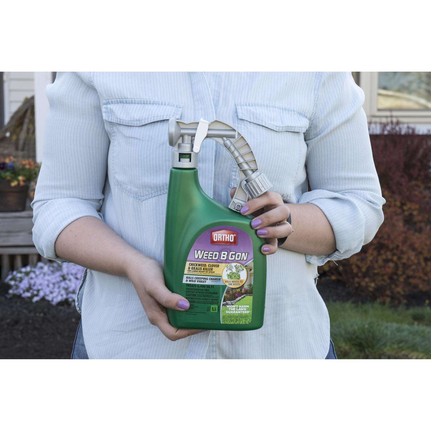  Ortho Weed B Gon Chickweed Killer RTS Hose-End Concentrate 32 Oz