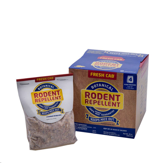  EarthKind Fresh Cab Animal Repellent Pouch For Rodents 10 Oz