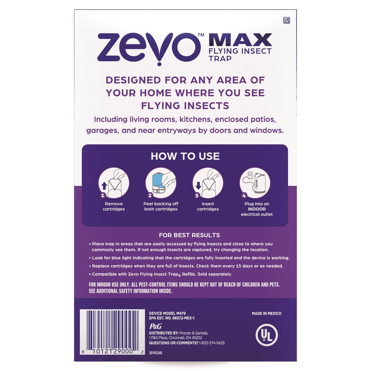  Zevo Max Flying Insect Trap