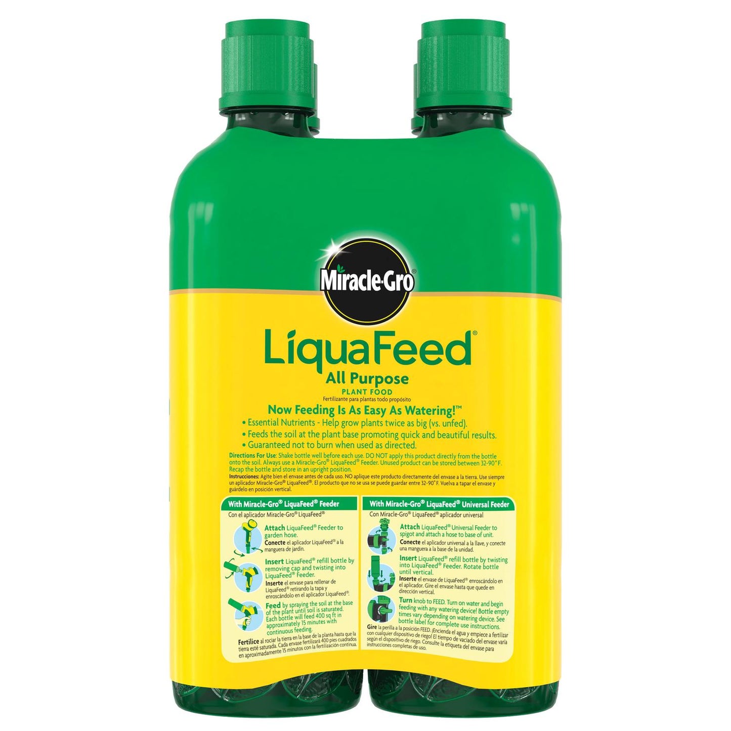  Miracle-Gro LiquaFeed Liquid Plant Food 16 Oz