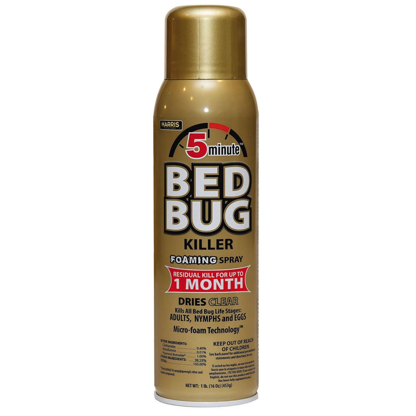  Harris Gold Bed Bug Killer Aerosol 16 Oz