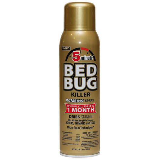  Harris Gold Bed Bug Killer Aerosol 16 Oz