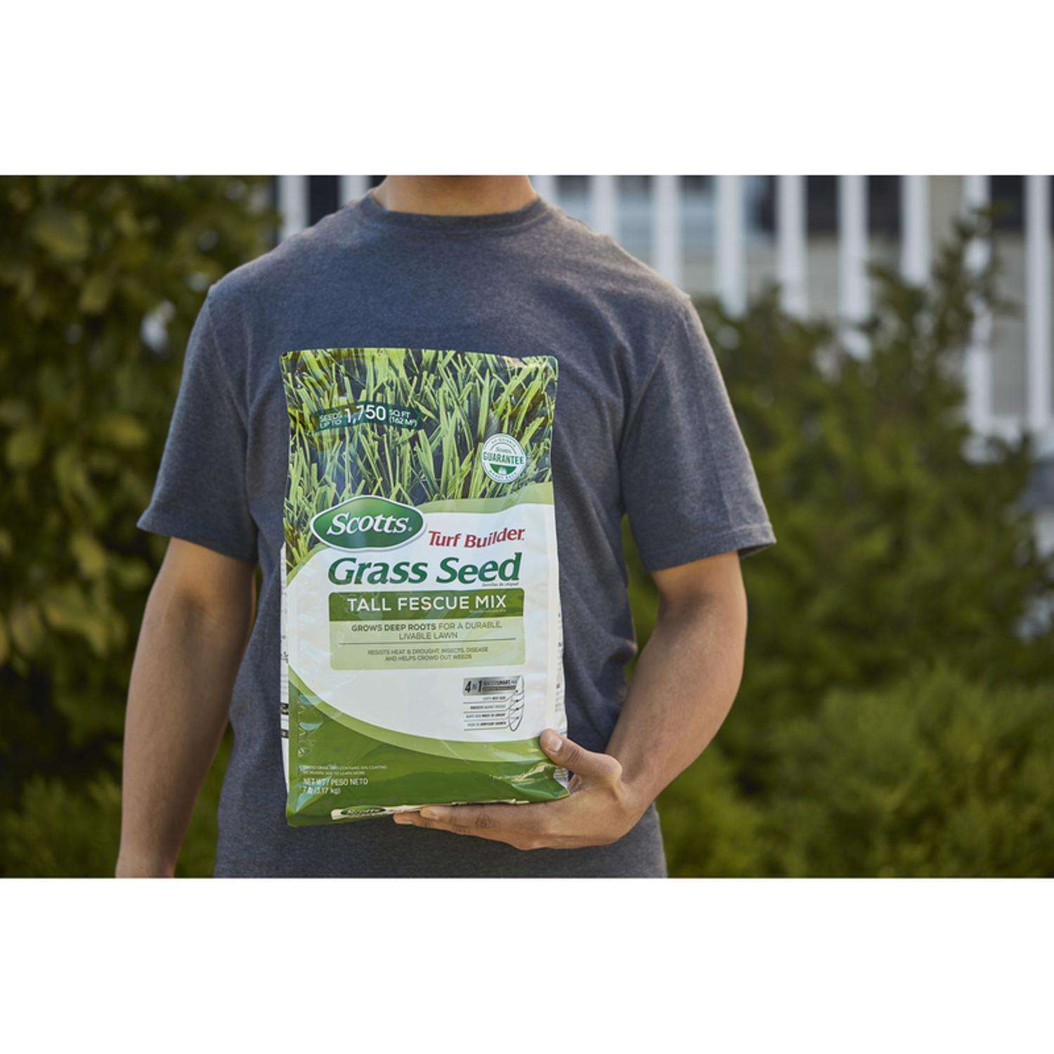  Scotts Turf Builder Tall Fescue Grass Sun Or Shade Grass Seed 7 Lb