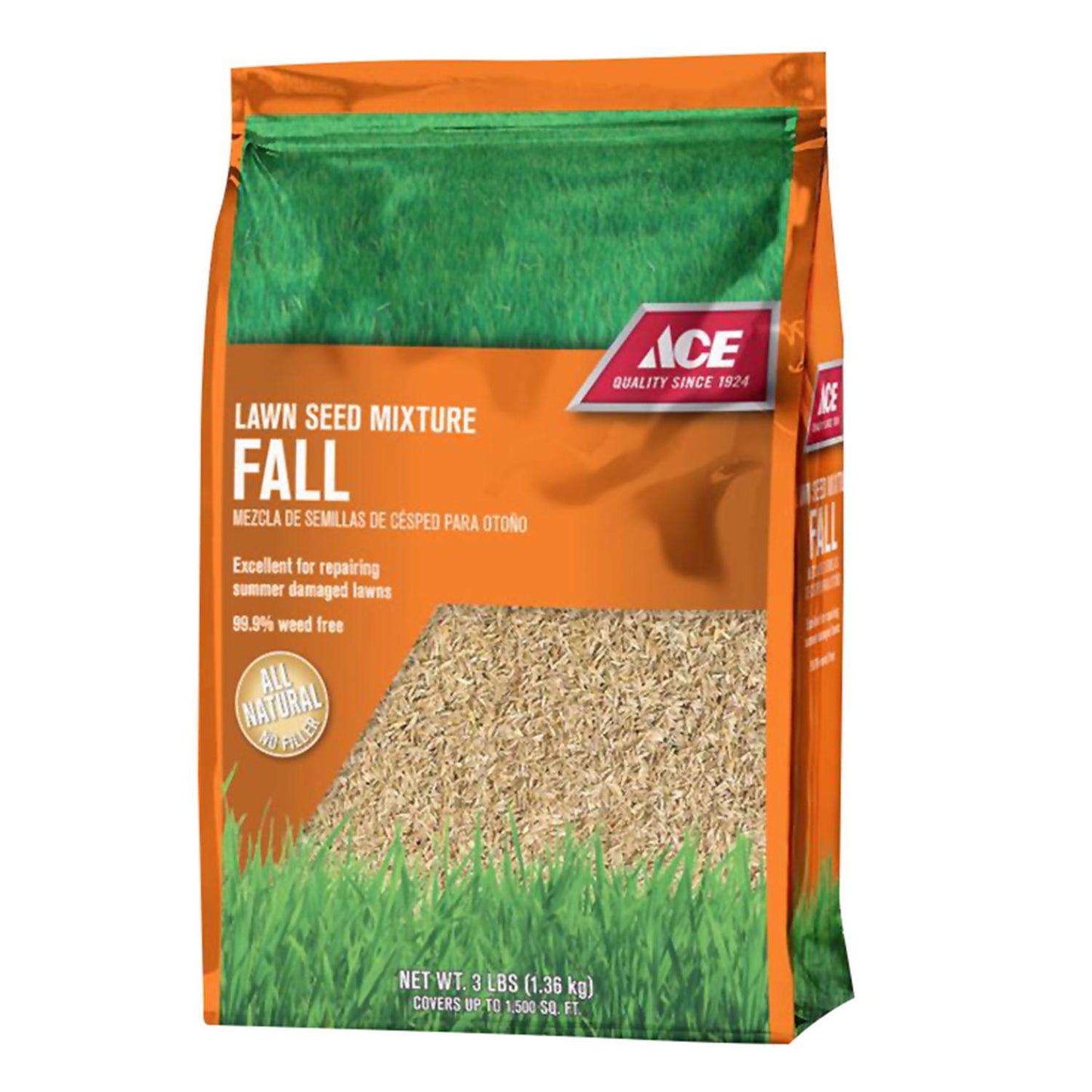  Ace Mixed Partial Shade/Sun Grass Seed 3 Lb