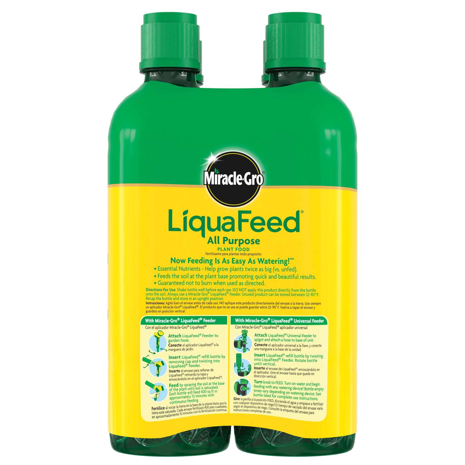 Miracle-Gro LiquaFeed Liquid All Purpose Plant Food 16 Oz