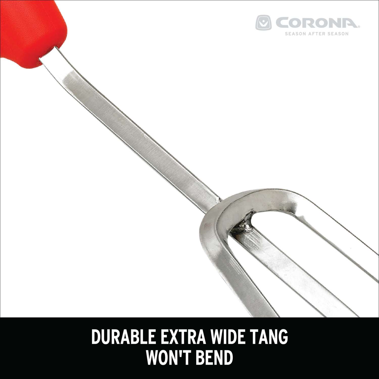  Corona ComfortGEL 3 Tine Stainless Steel Hand Cultivator 7 In. Rubber Handle