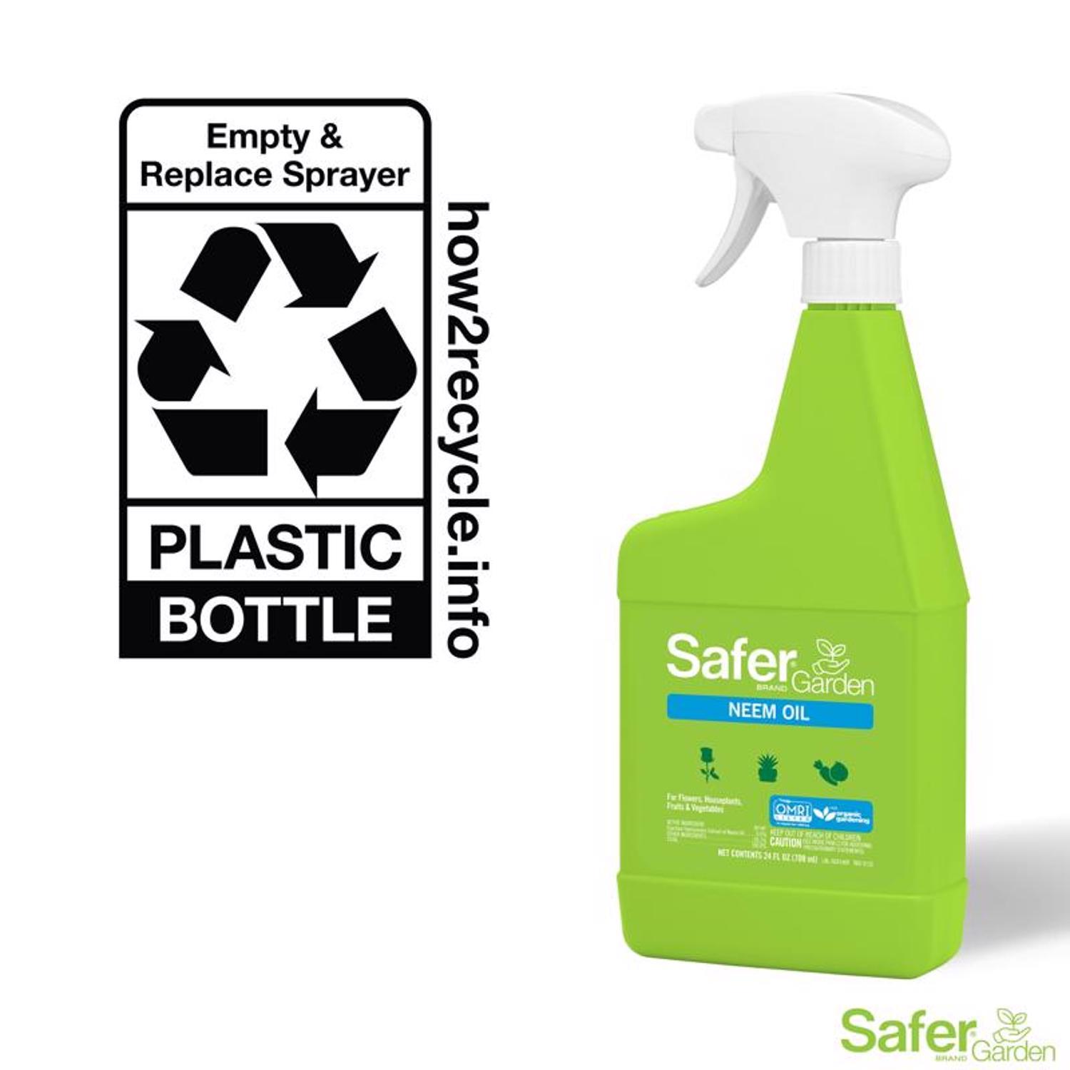  Safer Brand Neem Oil Organic Insect Killer Liquid 24 Oz