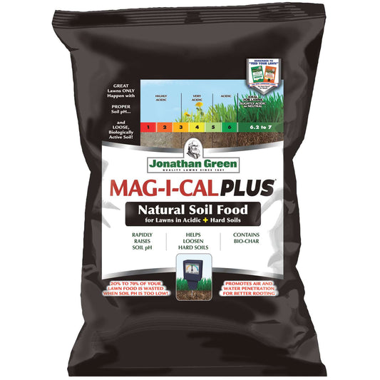  Jonathan Green Mag-I-Cal Plus Acidic Annual Program Lawn Fertilizer For All Grasses 15000 Sq Ft