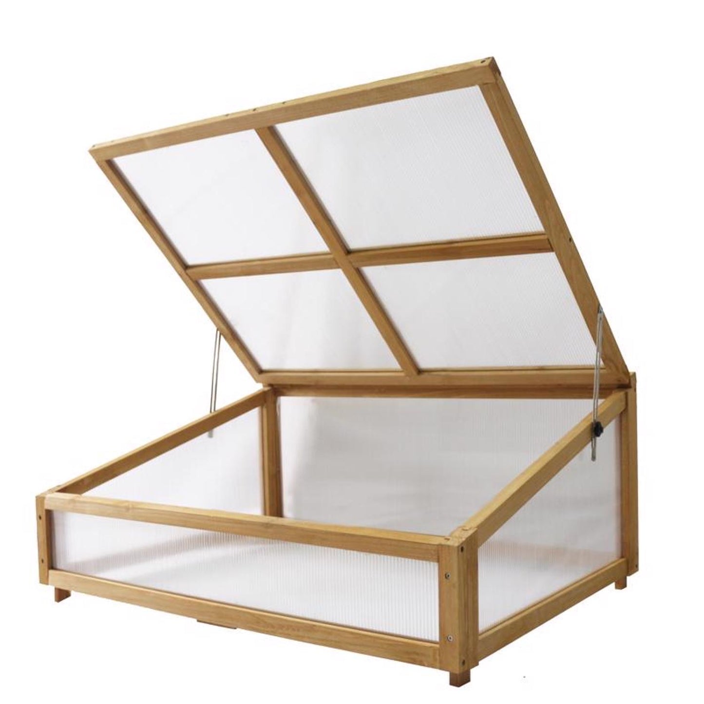  VegTrug Cold Frame Natural 41 In. W X 30 In. D X 18 In. H Raised Bed Greenhouse