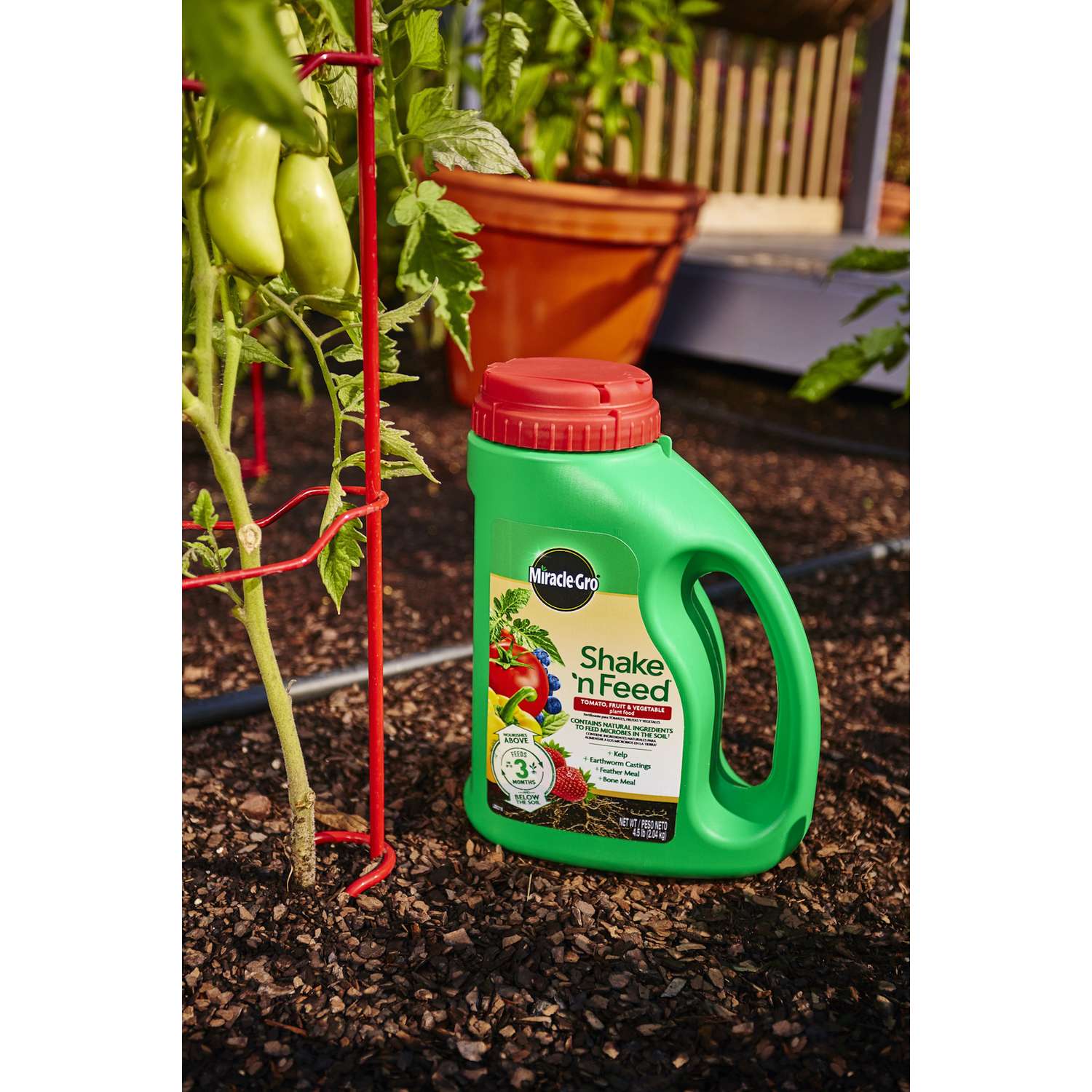  Miracle-Gro Shake 'n Feed Granules Plant Food 4.5 Lb