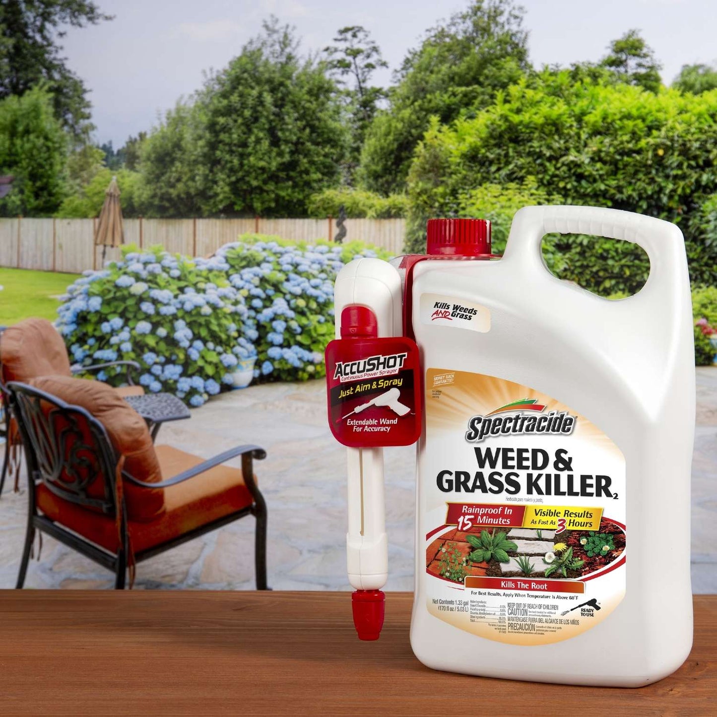  Spectracide AccuShot Weed And Grass Killer RTU Liquid 1.33 Gal
