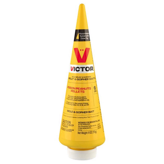  Victor Toxic Poison Peanuts Pellets For Gophers And Moles 6 Oz