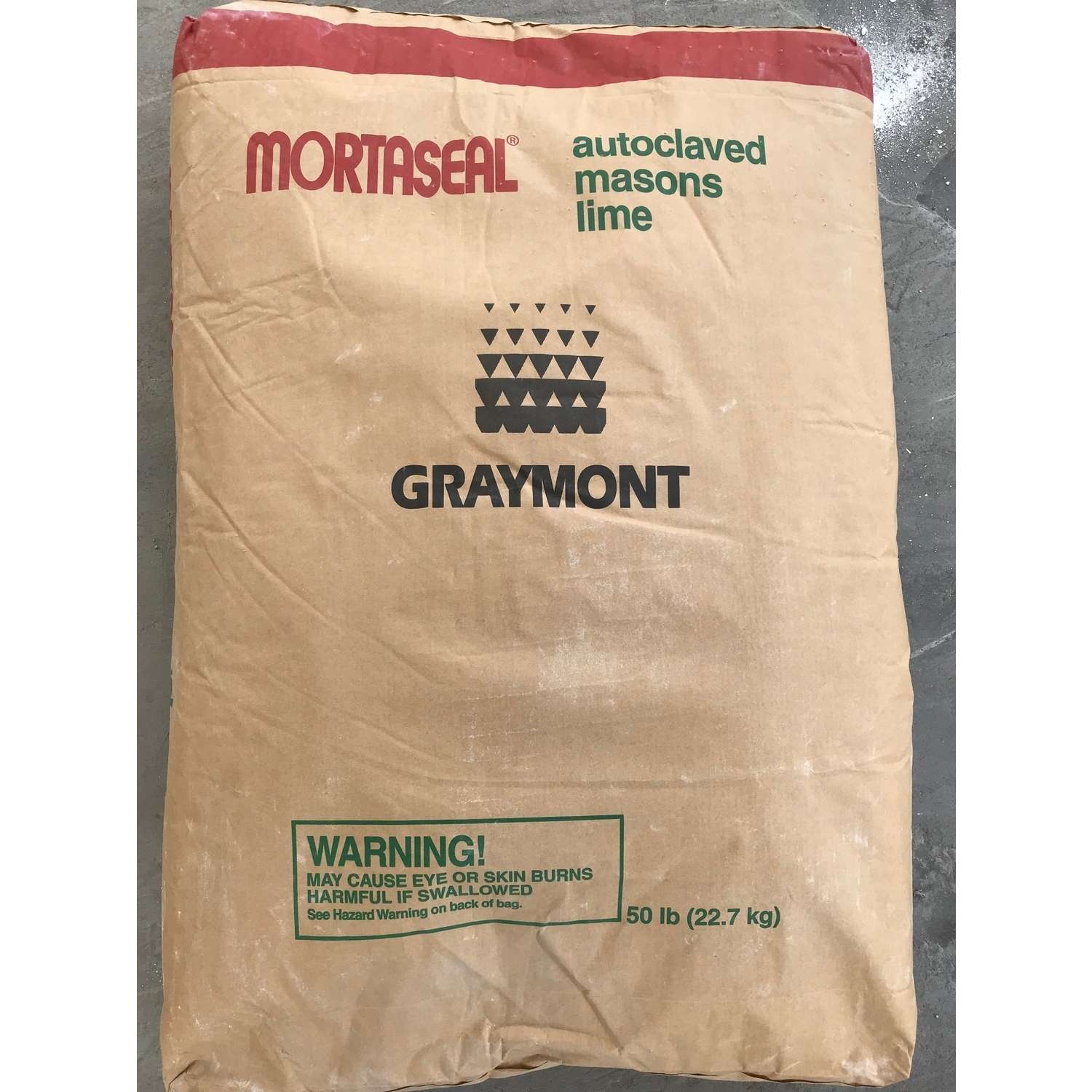  Graymont Mortaseal Hydrated Lime 50 Lb
