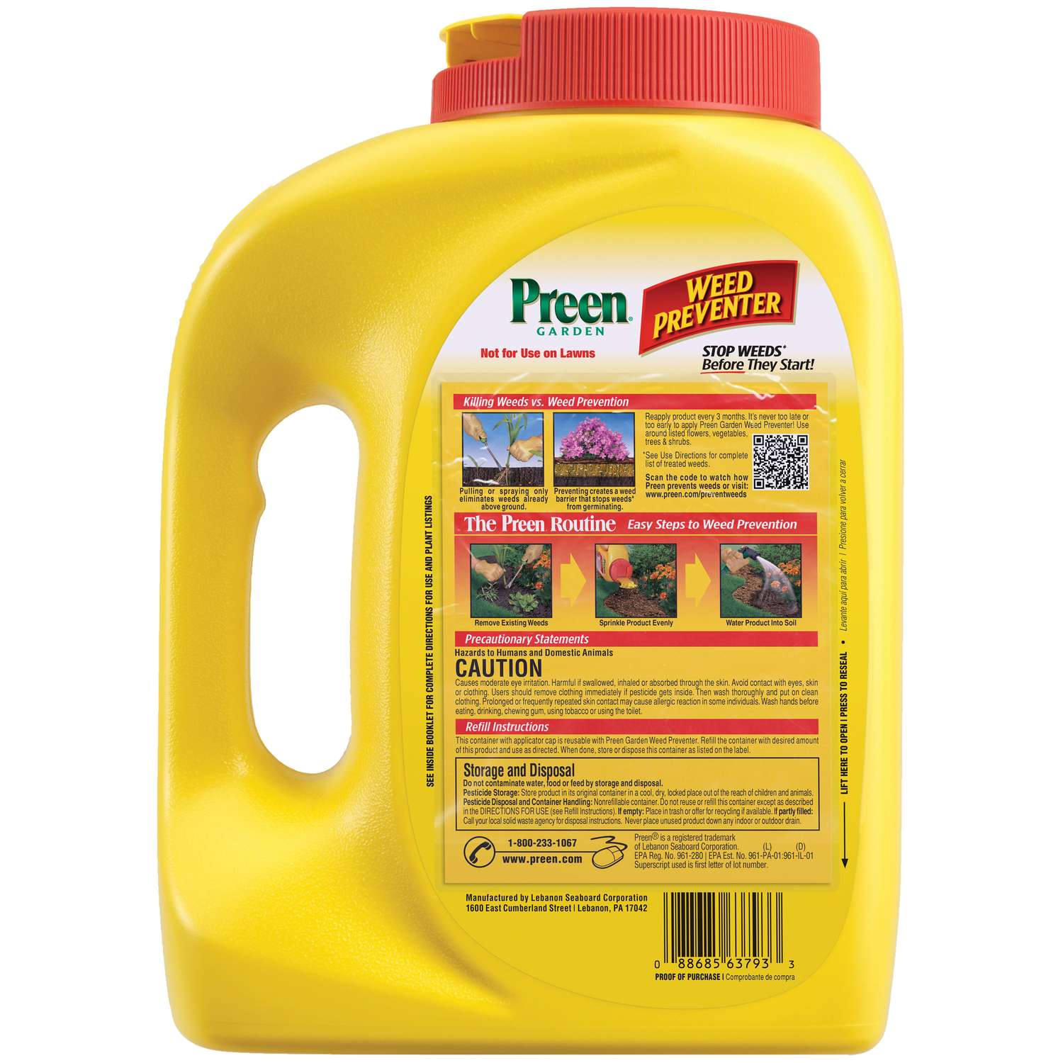  Preen Weed Preventer Granules 5.625 Lb