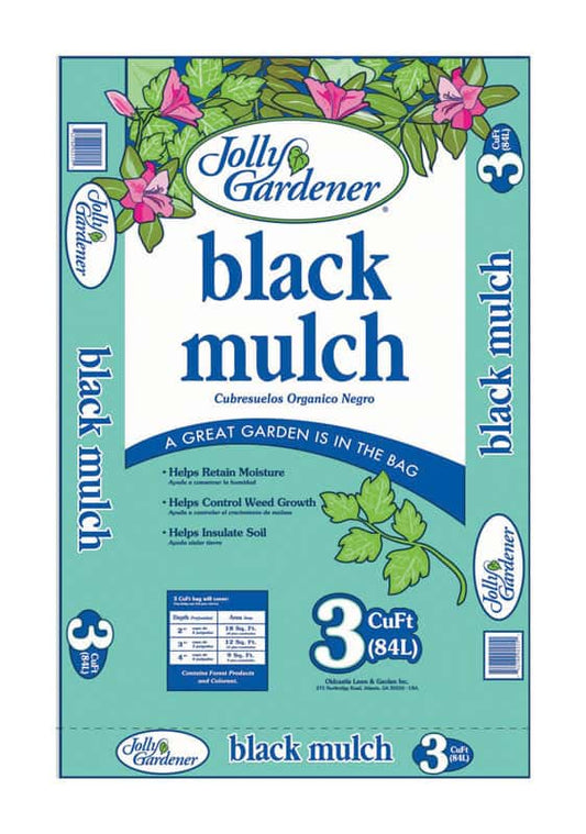  Jolly Gardener Slate Black Mulch 3 Cu Ft