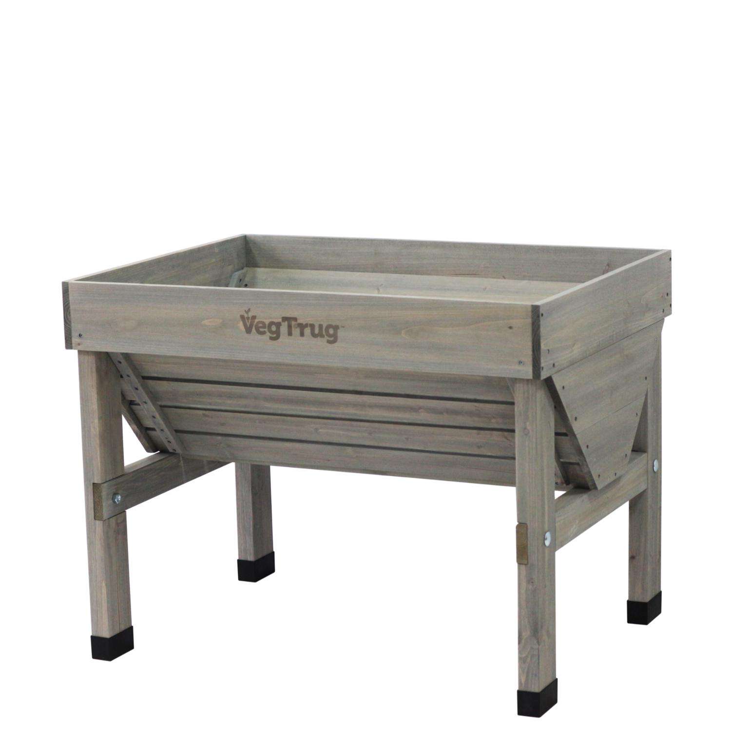  VegTrug VegTrug Classic 31.5 In. H X 40.7 In. W X 30 In. D Wood Planter Gray