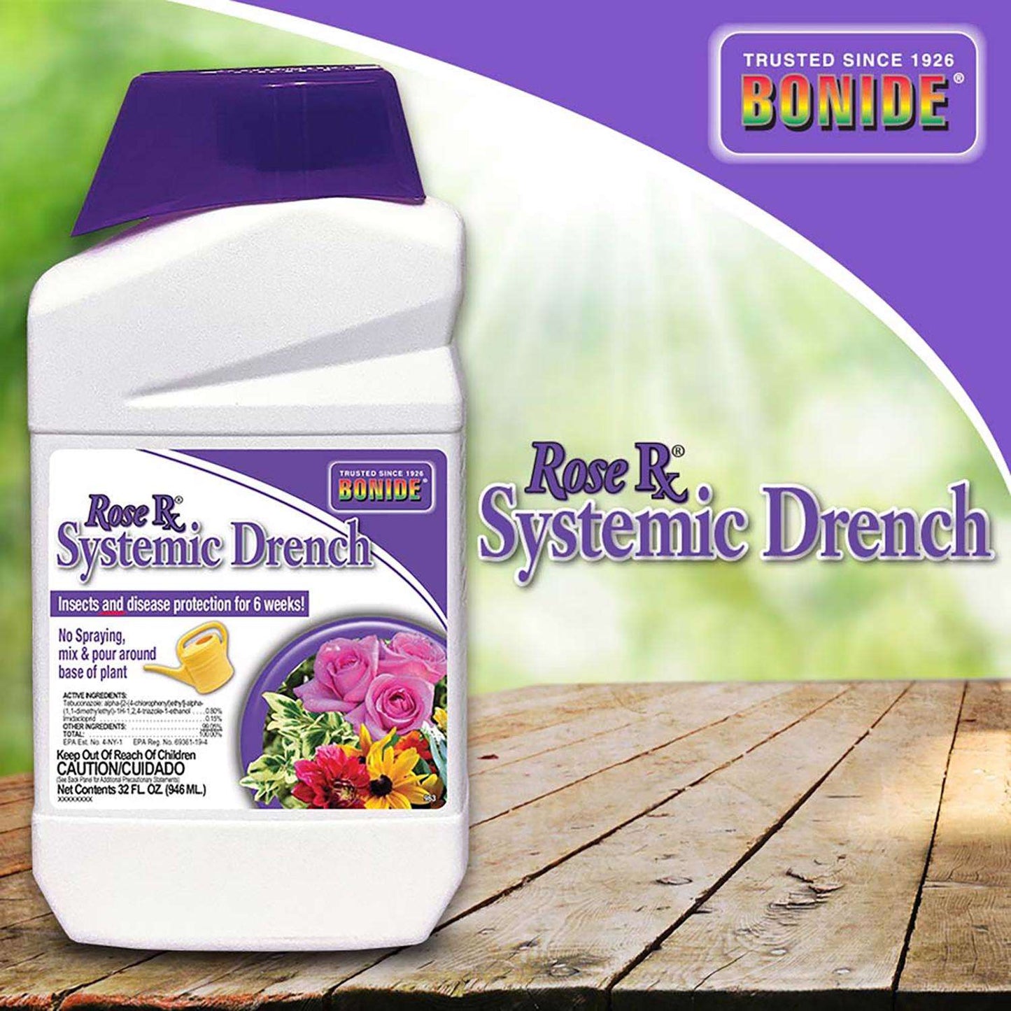  Bonide Rose Rx Insect Killer Liquid Concentrate 32 Oz