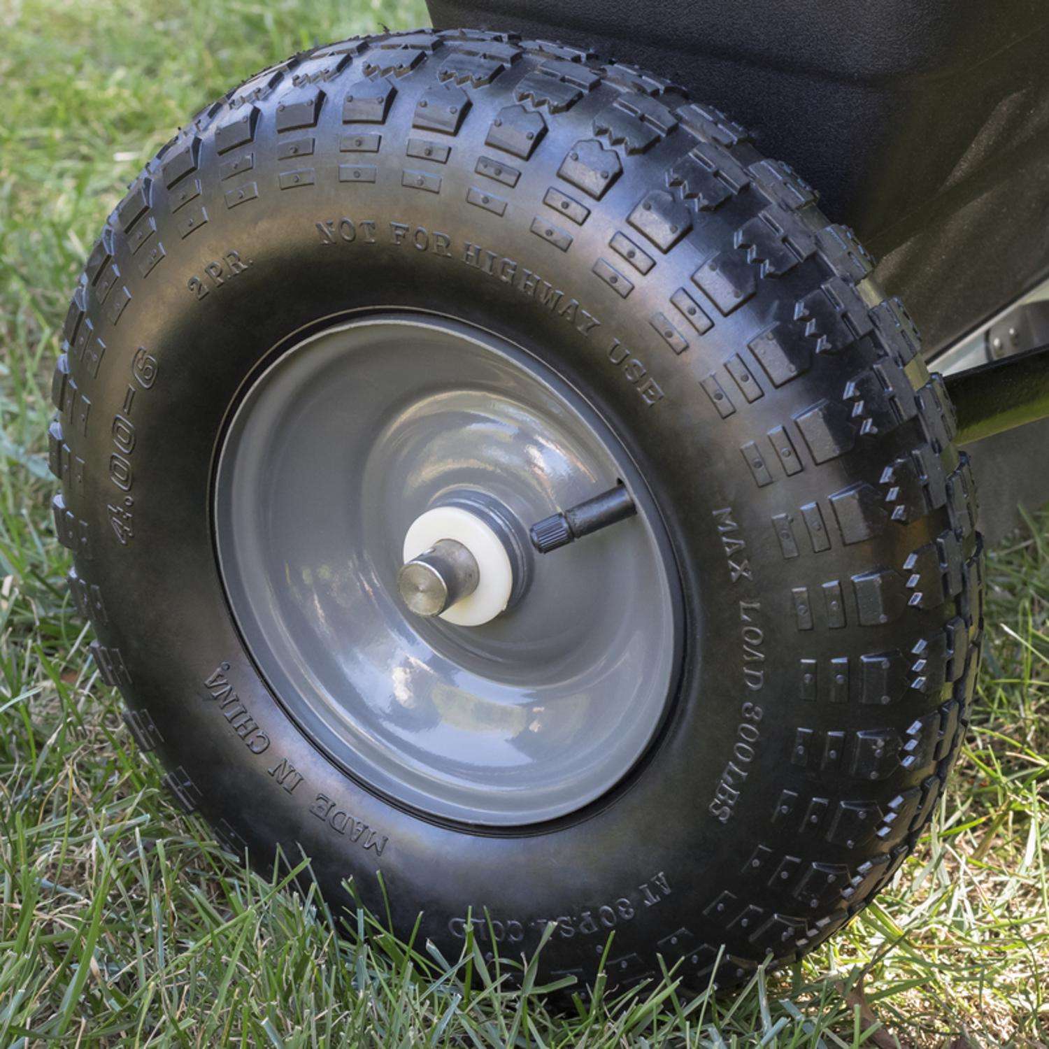  Agri-Fab 3.5 Ft. W Tow Behind Spreader For Fertilizer/Grass Seed/Ice Melt 175 Lb