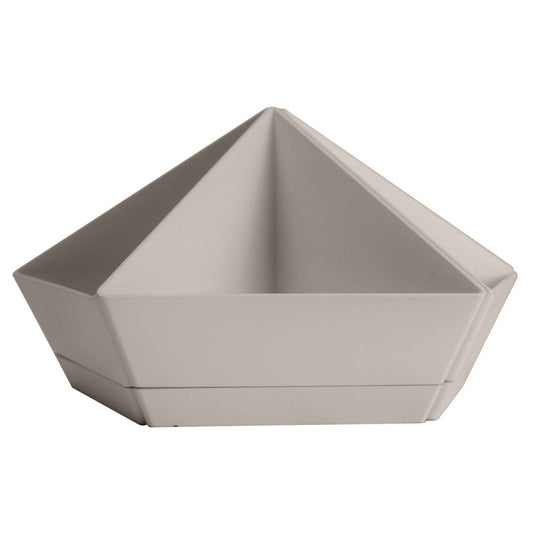  HC Companies 3.55 In. H X 5.08 In. W X 5.08 In. D X 8 In. D Polyresin Kaleidoscope Planter Vanilla B