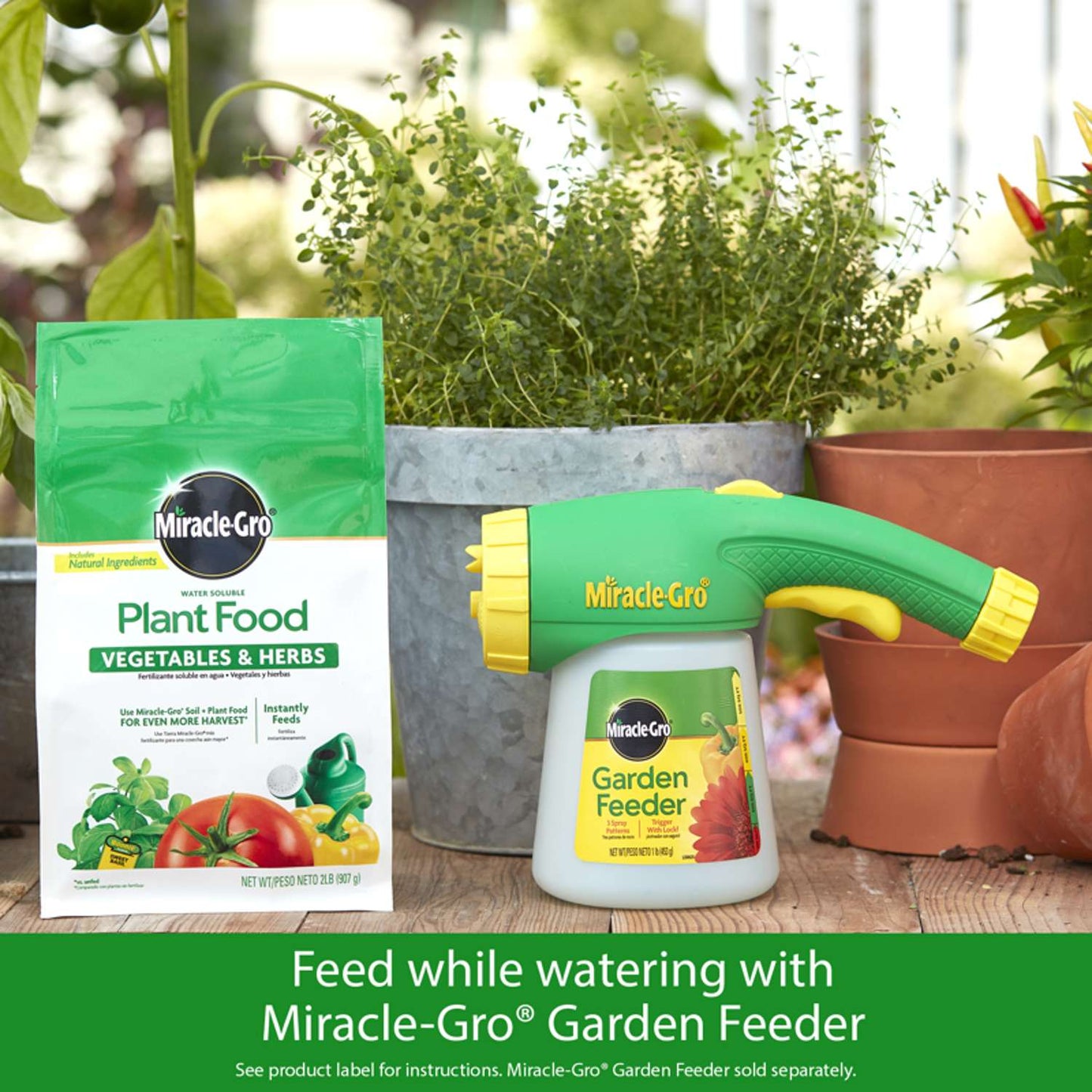  Miracle-Gro Granules Plant Food 2 Lb