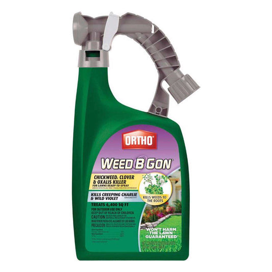  Ortho Weed B Gon Chickweed Killer RTS Hose-End Concentrate 32 Oz
