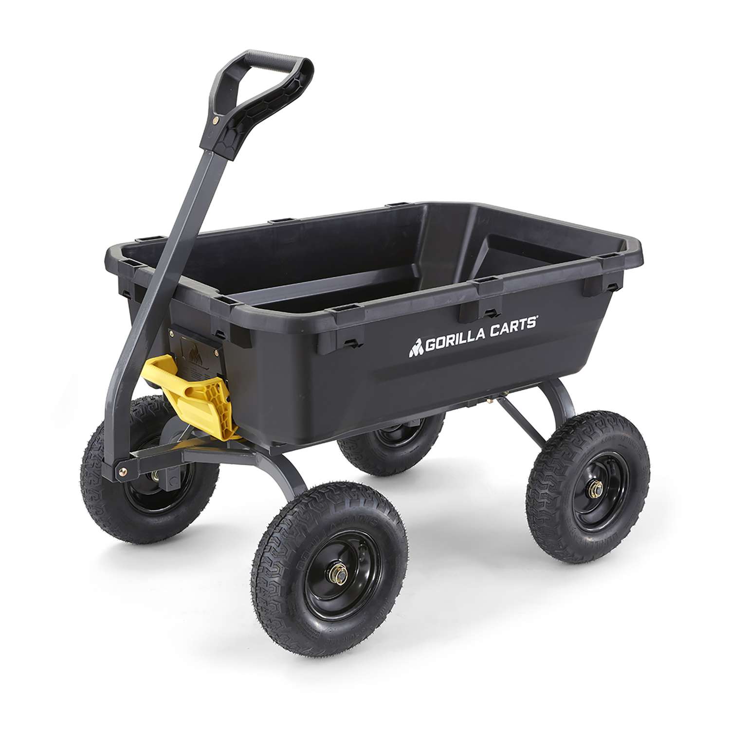  Gorilla Carts Poly Dump Cart 1200 Lb. Cap.