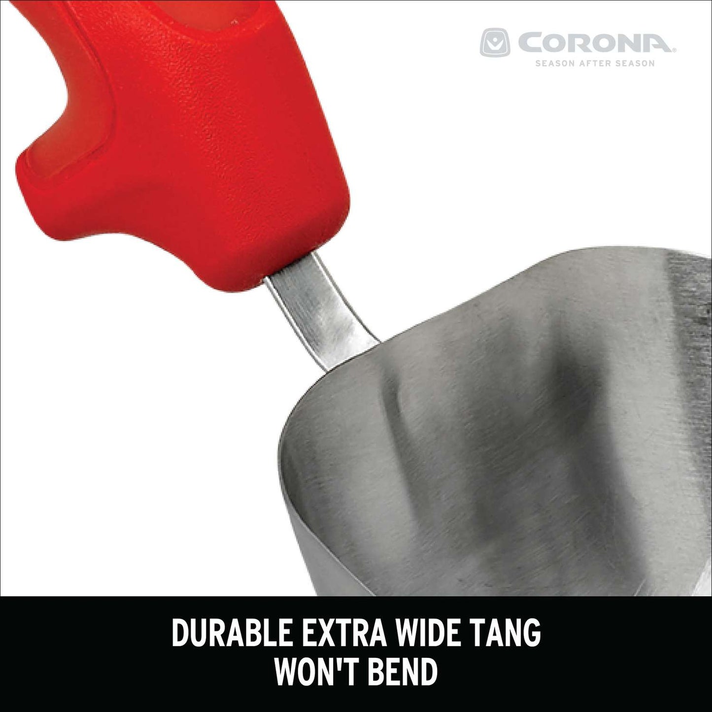  Corona ComfortGel 13.25 In. Stainless Steel Garden Hand Scoop Poly Handle