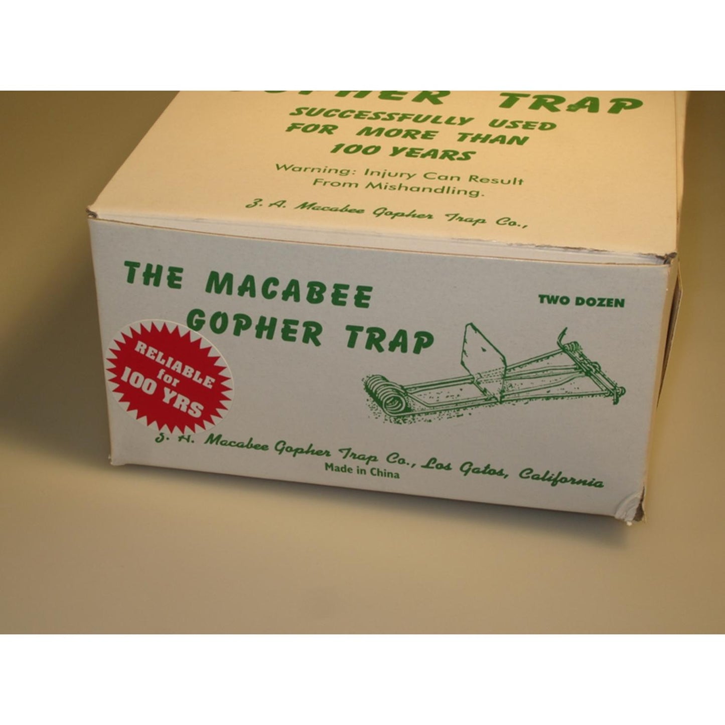  Macabee Small Snap Trap For Gophers 1 Pk