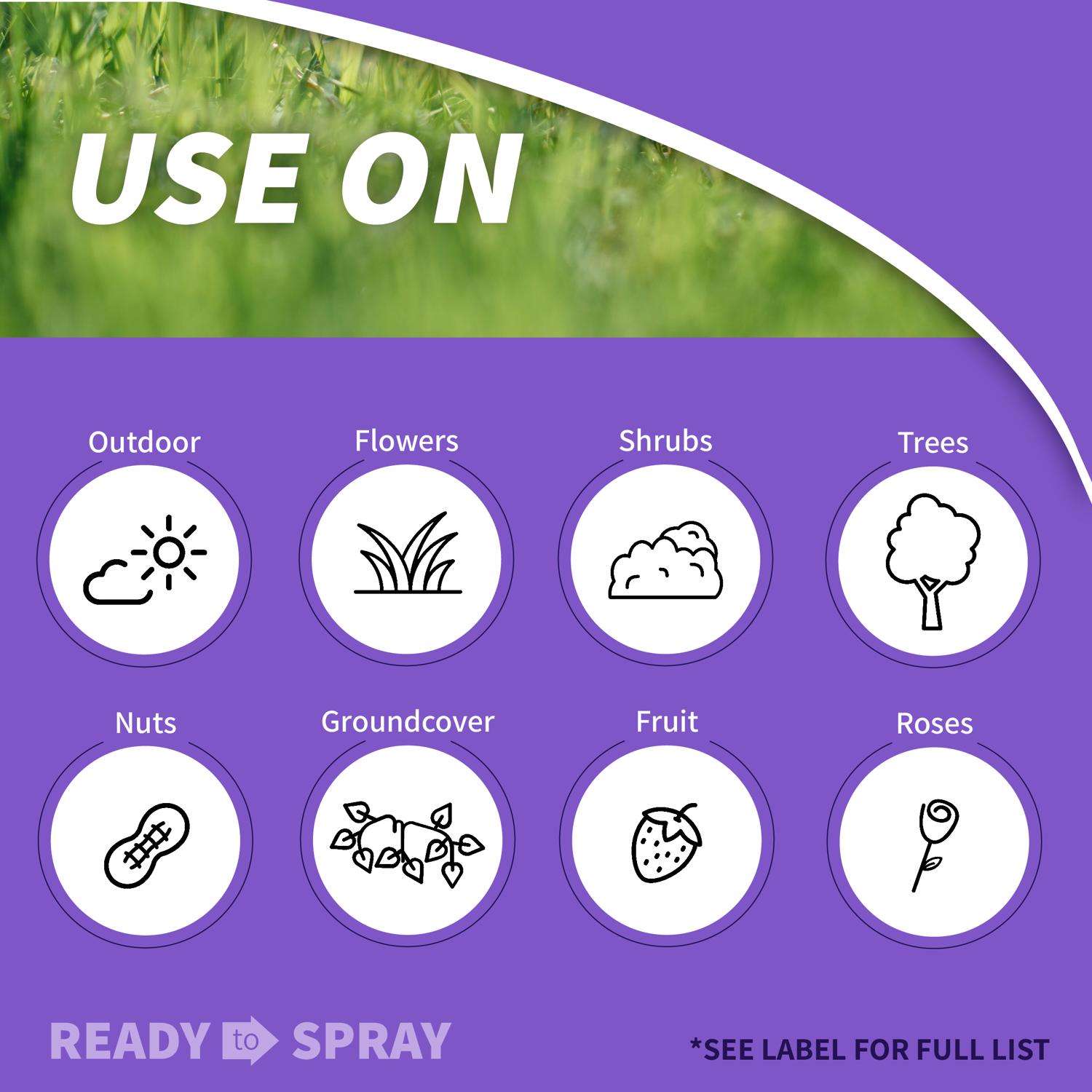  Bonide Systemic Spray Insect Killer Liquid 32 Oz