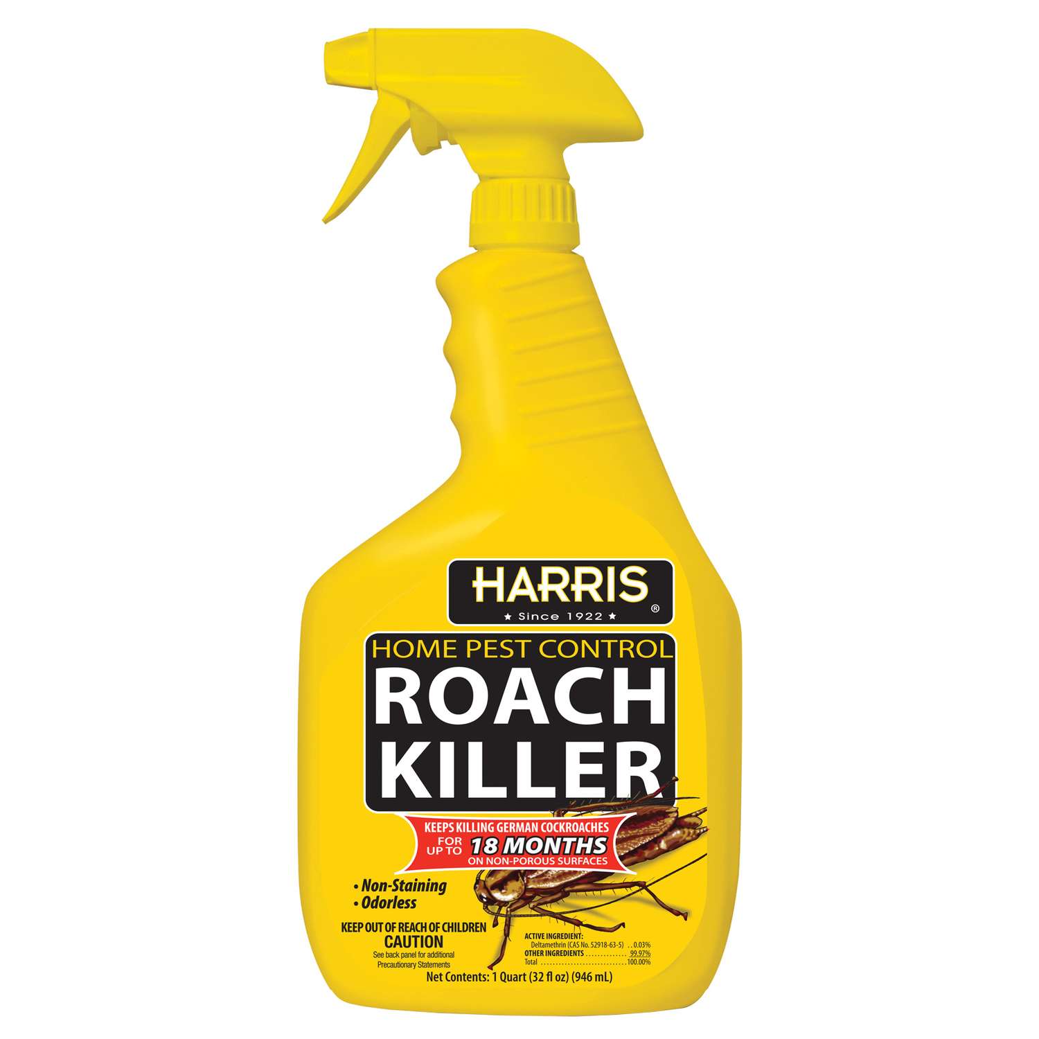  Harris Home Pest Control Roach Killer Liquid 32 Oz