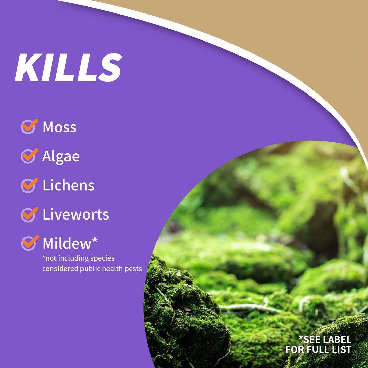  Bonide Mossmax Moss Killer RTS Hose-End Concentrate 32 Oz