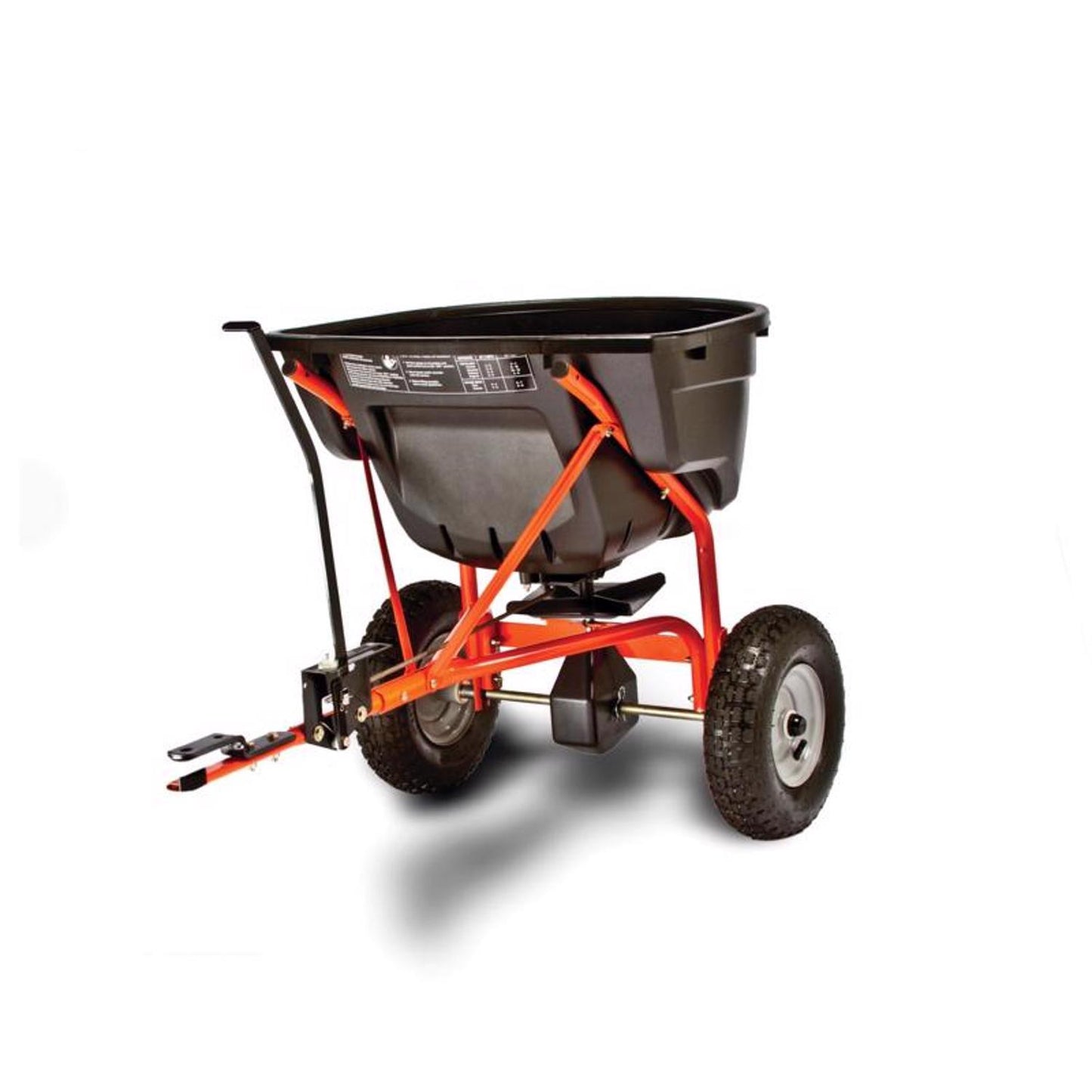  Agri-Fab 12 Ft. W Tow Behind Spreader For Fertilizer/Ice Melt/Seed 130 Lb. Cap.