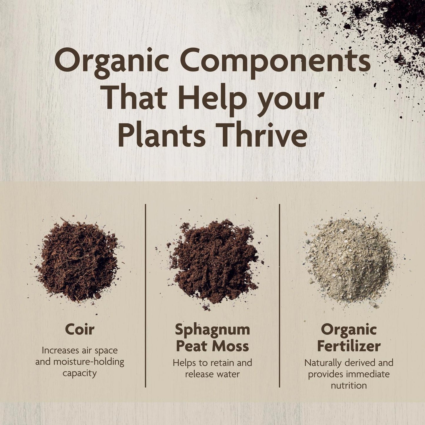  Miracle-Gro Organic Organic Indoor Plant Potting Mix 8 Qt