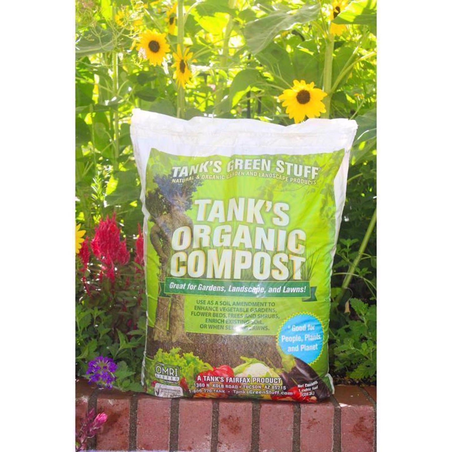  Tanks Green Stuff Organic Blend Garden/Lawn/Shrub Compost 1 Cu Ft