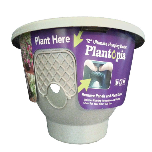  Dalen Plantopia Gray Plastic 12 In. H Plant Hanger 1 Pk