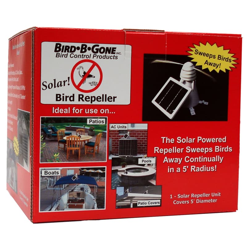  Bird-B-Gone Bird Deterrent Solar Panel Clips For Assorted Species