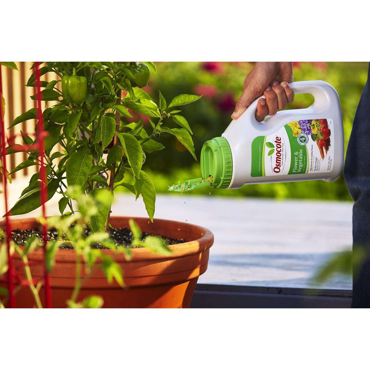  Osmocote Smart-Release Flower & Vegetable Granules Plant Food 4.5 Lb