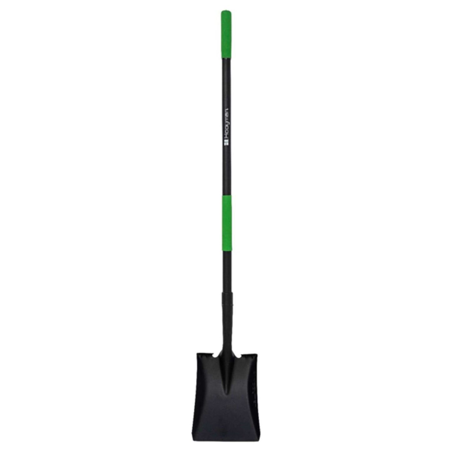  Hooyman 59.25 In. Carbon Steel Square Transfer Shovel Fiberglass Handle