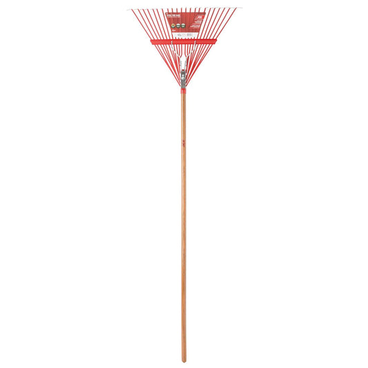  Ace 64.5 In. 22 Tine Steel Rake Wood Handle