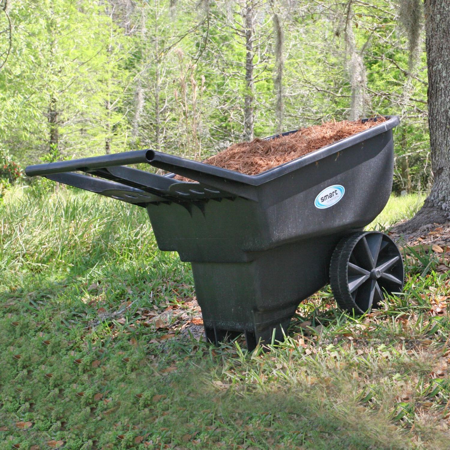  Smart Cart Poly Lawn Cart 4.5 Cu Ft