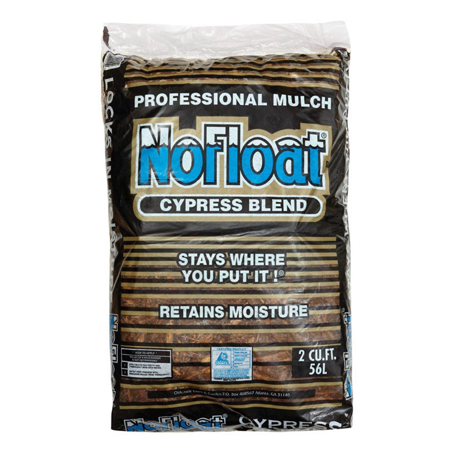  No Float Earthtone Cypress Blend Mulch 2 Cu Ft