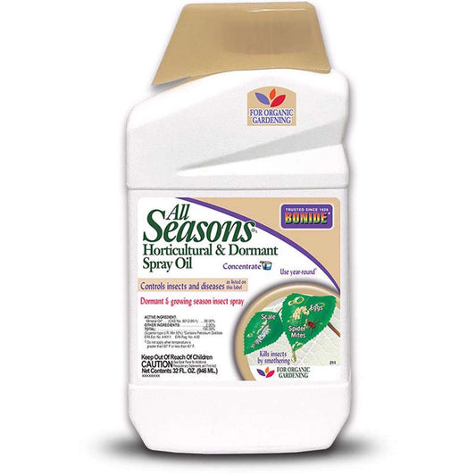  Bonide All Seasons Organic Horticultural Spray Oil Liquid Concentrate 32 Oz