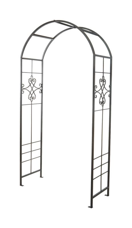  Panacea 90 In. H Black Steel Arbor