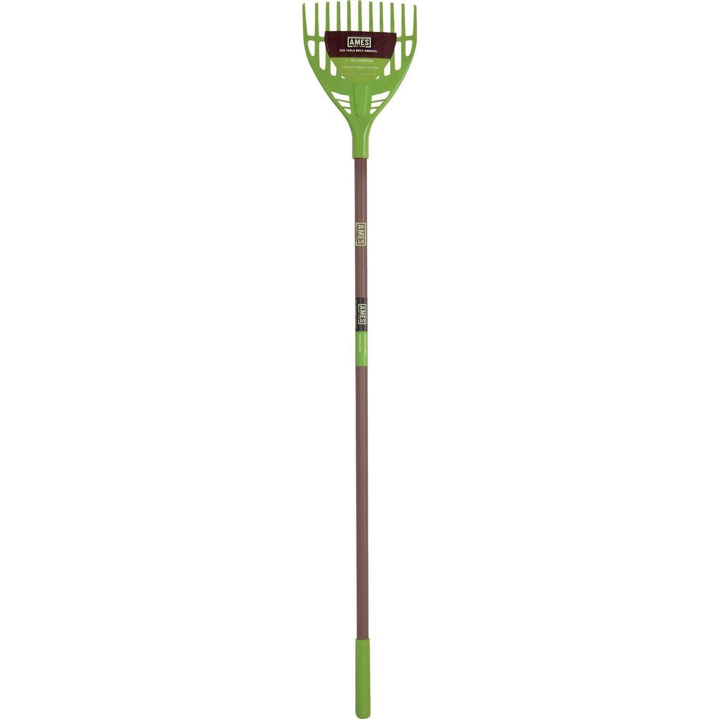  Ames 65.13 In. 11 Tine Poly Shrub Rake Steel Handle