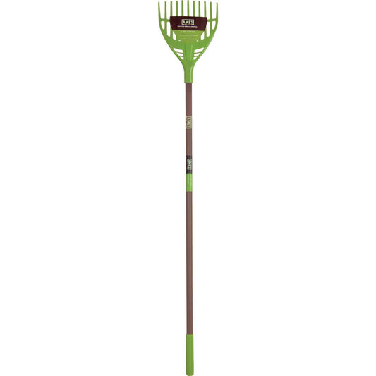  Ames 65.13 In. 11 Tine Poly Shrub Rake Steel Handle