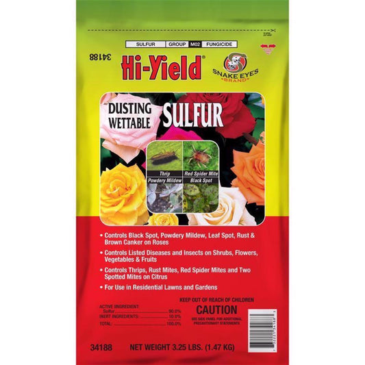  Hi-Yield Powder Sulfur 3.25 Lb
