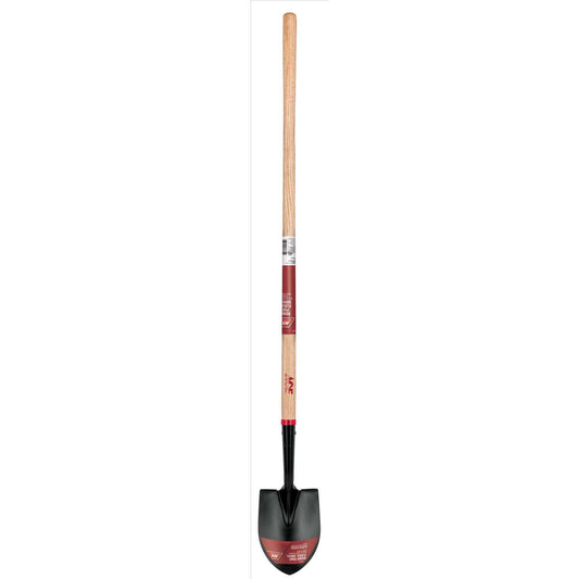  Ace 54 In. Steel Round Floral Shovel Wood Handle