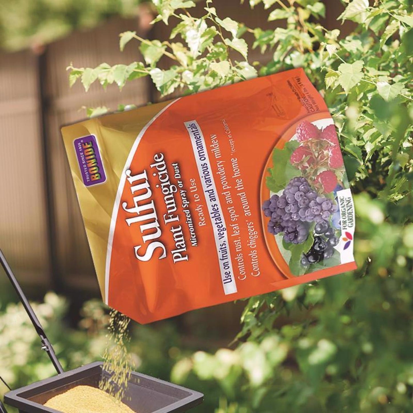  Bonide Sulfur Organic Concentrated Dust Fungicide 4 Lb